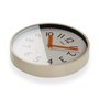 Horloge Murale Versa Crème Plastique Quartz 4 x 30 x 30 cm