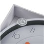Horloge Murale Versa Blanc Plastique Quartz 4 x 30 x 30 cm
