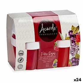 Lot de désodorisants Gel Fruits rouges (24 Unités)