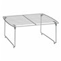 Tablette pliante Argenté 44 x 28 x 19 cm (6 Unités)