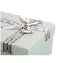 Set de boîtes décoratives Gris foncé Carton Lien 3 Pièces