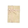 Set de boîtes décoratives Beige Carton Rayures Lien 3 Pièces