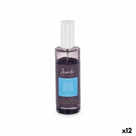 Spray Diffuseur Vêtements propres 70 ml (12 Unités)