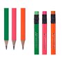 Ensemble de Crayons Taille-crayon Gomme (12 Unités)