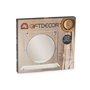 Miroir mural Blanc Métal Bois MDF 33,7 x 30 x 10 cm (4 Unités)