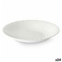 Assiette creuse Blanc verre 21