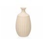 Vase Beige Céramique 21 x 39 x 21 cm (2 Unités) Rayures