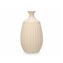 Vase Beige Céramique 21 x 39 x 21 cm (2 Unités) Rayures