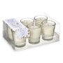 Ensemble de Bougies Parfumées 16 x 6,5 x 11 cm (12 Unités) Verre Coton