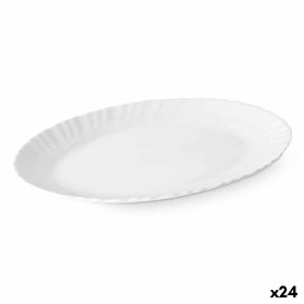 Plat à Gratin Blanc verre 30