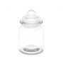 Bocal Transparent verre 250 ml 8 x 13 x 8 cm (24 Unités) Avec couvercle