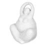 Figurine Décorative Blanc Dolomite 14 x 18 x 11 cm (6 Unités) Femme Yoga