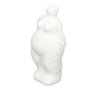 Figurine Décorative Blanc Dolomite 14 x 34 x 12 cm (6 Unités) Femme À pied