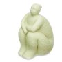 Figurine Décorative Vert Dolomite 18 x 30 x 19 cm (4 Unités) Femme Assis