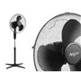 Ventilateur sur Pied Noir 45 W 43 x 60 x 102 cm