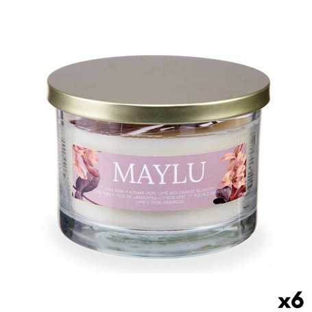 Bougie Parfumée Maylu 400 g (6 Unités)