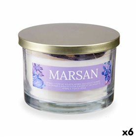 Bougie Parfumée Marsan 400 g (6 Unités)