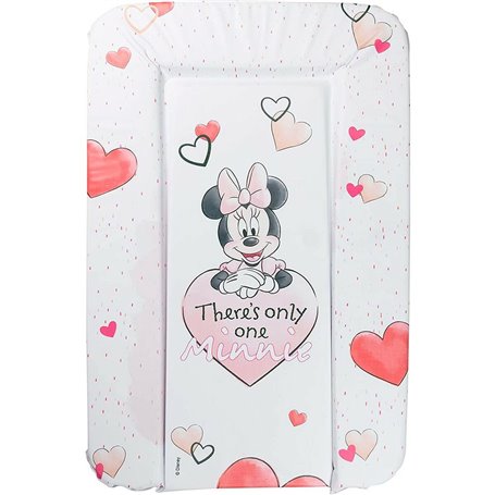 Changeur Minnie Mouse CZ10340 De voyage Blanc Coeurs 73 x 48