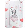 Changeur Minnie Mouse CZ10340 De voyage Blanc Coeurs 73 x 48