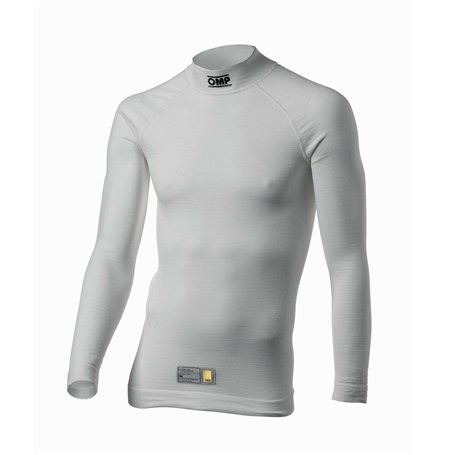 T-shirt Thermique OMP Tecnica Evo (XS/S) FIA 8856-2018 Blanc