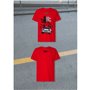 T-shirt à manches courtes homme RADIKAL YOU NEVER RUN ALONE Rouge XXL