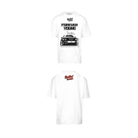 T-shirt à manches courtes homme RADIKAL FOREVER YOUNG Blanc XXL
