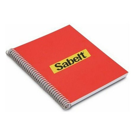 Bloc de Notes Sabelt SBZ240600 Rouge