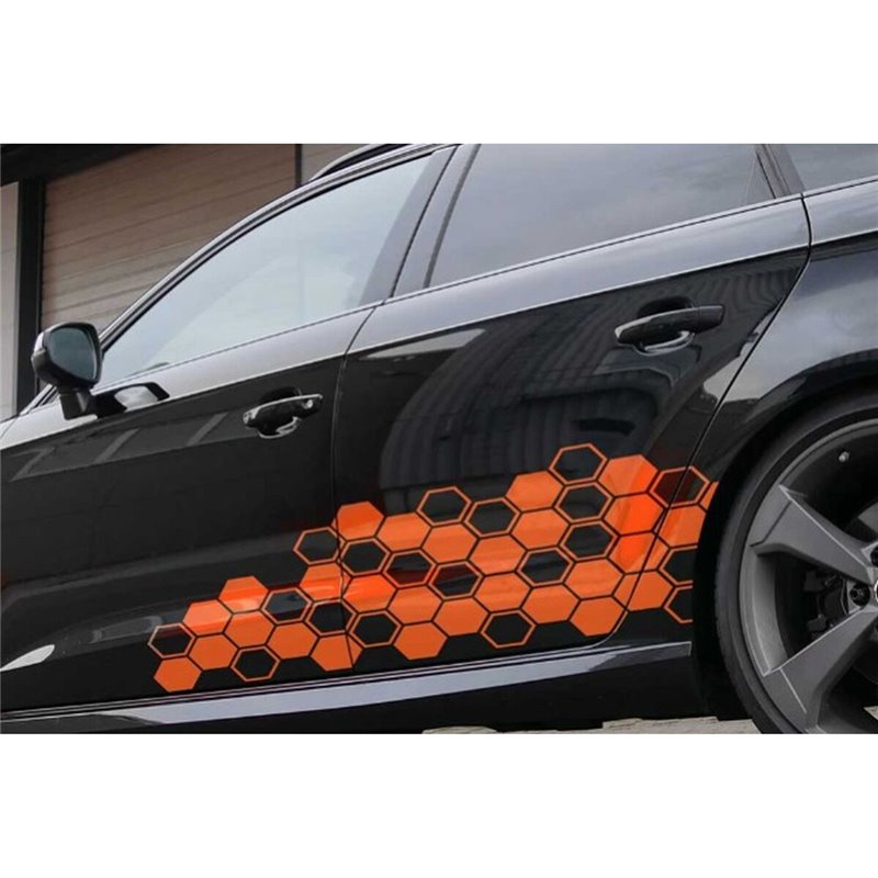 Image secondaire de Autocollant pour voiture Foliatec FO33963 Orange