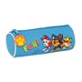 Trousse d'écolier cylindrique The Paw Patrol Friendship Bleu (20 x 7 x 7 cm)