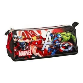 Trousse d'écolier The Avengers Infinity Rouge Noir (21 x 8 x 7 cm)