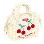 Trousse de Toilette Safta Cherry Beige (26.5 x 17.5 x 12.5 cm)