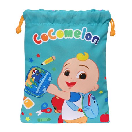 Sac pour snack CoComelon Back to class Bleu clair