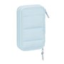 Trousse Scolaire avec Accessoires Snoopy Imagine Bleu 12.5 x 19.5 x 4 cm (28 Pièces)