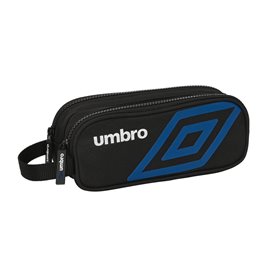 Trousse Fourre-Tout Double Umbro Flash Noir 21 x 8 x 6 cm