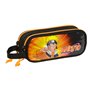 Trousse Fourre-Tout Double Naruto Noir Orange 21 x 8 x 6 cm