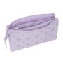 Trousse Fourre-Tout Triple Wish Lila 22 x 12 x 3 cm