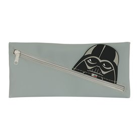 Trousse d'écolier Star Wars Gris 22 x 11 x 1 cm