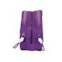 Trousse Fourre-Tout Double Real Valladolid C.F. Blanc Violet 21 x 8 x 6 cm