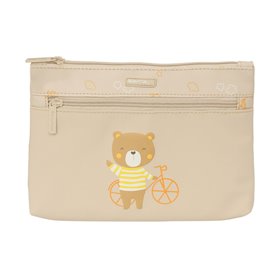 Trousse d'écolier Safta Osito Ours Beige 23 x 16 x 3 cm