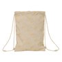 Sac à dos serré par des ficelles Safta Osito Beige 26 x 34 x 1 cm