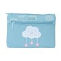 Trousse d'écolier Safta Nube Nuages Bleu 23 x 16 x 3 cm