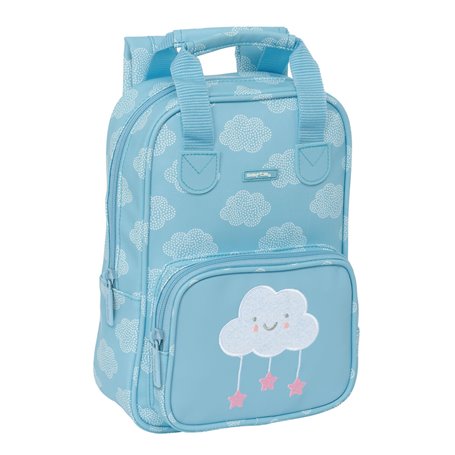 Sac à dos enfant Safta Nuages Bleu 20 x 28 x 8 cm