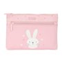 Trousse d'écolier Safta Bunny Lapin Rose 23 x 16 x 3 cm