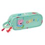 Trousse Fourre-Tout Double Peppa Pig George Menthe 21 x 8 x 6 cm