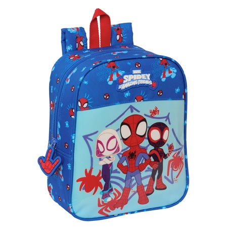 Sac à dos enfant Spider-Man Bleu 22 x 27 x 10 cm