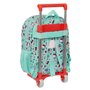 Cartable à roulettes Hello Kitty Sea lovers Turquoise 26 x 34 x 11 cm