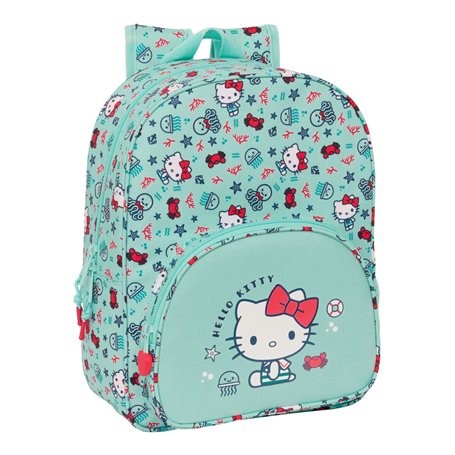 Cartable Hello Kitty Sea lovers Turquoise 26 x 34 x 11 cm