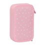 Plumier double Glow Lab Sweet home Rose 12.5 x 19.5 x 4 cm (28 Pièces)