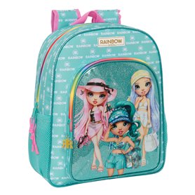 Cartable Rainbow High Paradise Turquoise 32 X 38 X 12 cm