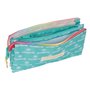 Trousse Fourre-Tout Double Rainbow High Paradise Turquoise 22 x 12 x 3 cm